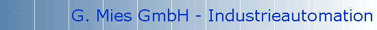 G. Mies GmbH - Industrieautomation